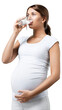 © BillionPhotos.com - Portrait of a Pregnant Woman Drinking Water