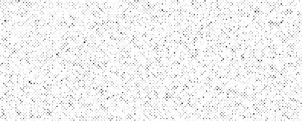 Canvas Print - Grunge halftone texture. Comic pop art style spots and drops. Dirty black and white pixelated noise wallpaper. Dotted surface. Vector background