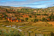 Village dans les hautes-terres de Madagascar