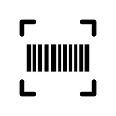 Barcode scan icon. Scanning. Vector.