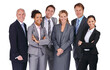 © Shrikant/peopleimages.com - Portrait, team and business people isolated on transparent, png background corporate teamwork, proud or leadership. Happy employees or diversity group of men and women in professional collaboration