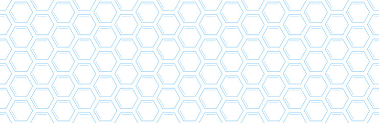Wall Mural - hexagon geometric pattern. seamless hex background. abstract honeycomb cell. vector illustration. design for the background flyers, ad honey, fabric, clothes, texture, textile pattern