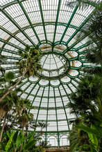 Huge Glass Dome Of A Greenhouse