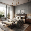 © ktianngoen0128 - bedroom interior architecture features a minimalist style