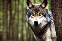 Wolf, Generated By Artificial Intelligence