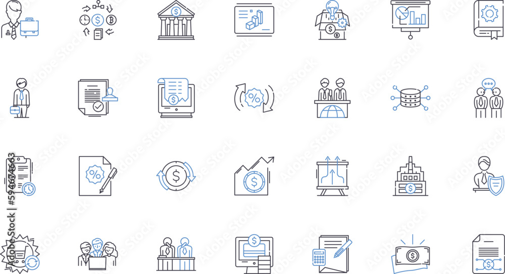 Good and Bad line icons collection. Positive, Negative, Virtuous ...