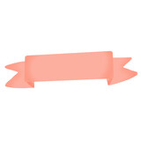 Fototapeta Mapy - red ribbon banner, Label, tape, message frame, sticker, ribbon