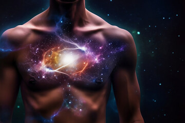 The universe inside a man