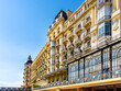 Historic belle epoque style luxury hotel in Cimiez district of Nice on French Riviera Azure Coast in France