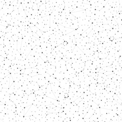 Wall Mural - Zodiac constellations seamless pattern, astrological symbols repeating print. Astrology, horoscope signs, constellations of stars on white background vector illustration