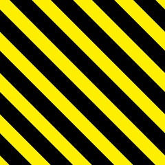 Wall Mural - Caution Stripes Textures, warning stripes, safety stripes, warning background.