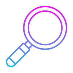 Sticker - Magnifying Glass Icon