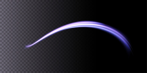 Wall Mural - abstract neon blue tone ring. a bright plume of luminous rays swirling in a fast spiraling motion. l
