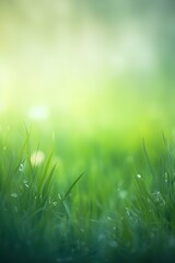 Wall Mural - Grass flower in soft focus and blurred with vintage style for background