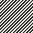 Monochrome Imperfect Diagonal Striped Pattern
