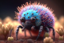 Macro World Of Velvet Ant