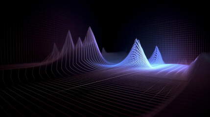 Wall Mural - abstract background with lines
