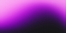 Purple Black Gradient Background, Smooth Noise Texture Effect, Copy Space