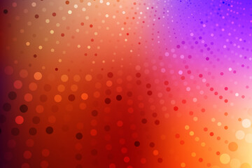 Aufkleber - Abstract poster background for banner design with bright glowing particles. Futuristic graphic vector dots design. Modern art template. Abstract neon halftone background. Glowing neon dots backdrop