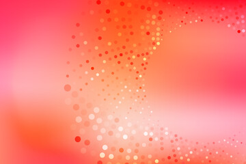 Aufkleber - Abstract poster background for banner design with bright glowing particles. Futuristic graphic vector dots design. Modern art template. Abstract neon halftone background. Glowing neon dots backdrop