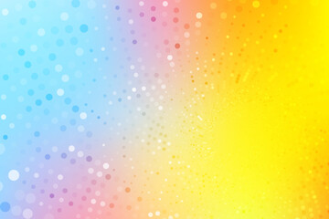 Aufkleber - Abstract poster background for banner design with bright glowing particles. Futuristic graphic vector dots design. Modern art template. Abstract neon halftone background. Glowing neon dots backdrop