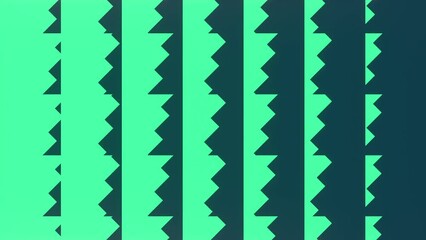 Aufkleber - Background with transformation of geometric shapes. 3d rendering loop animation