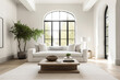 © TRINETTE + CHRIS - Luxury architecture interior of modern design living room sofa