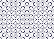 Geometric And Flower Line Ethnic Fabric Seamless Pattern For Cloth Carpet Wallpaper Background Wrapping Etc.