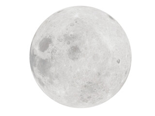 Wall Mural - moon in black and white