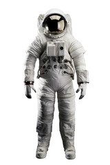 space suits isolated on transparent background. ai generated.
