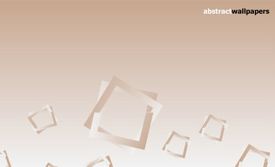 Wall Mural - abstract minimal brown gradient background design use for website wallpaper.