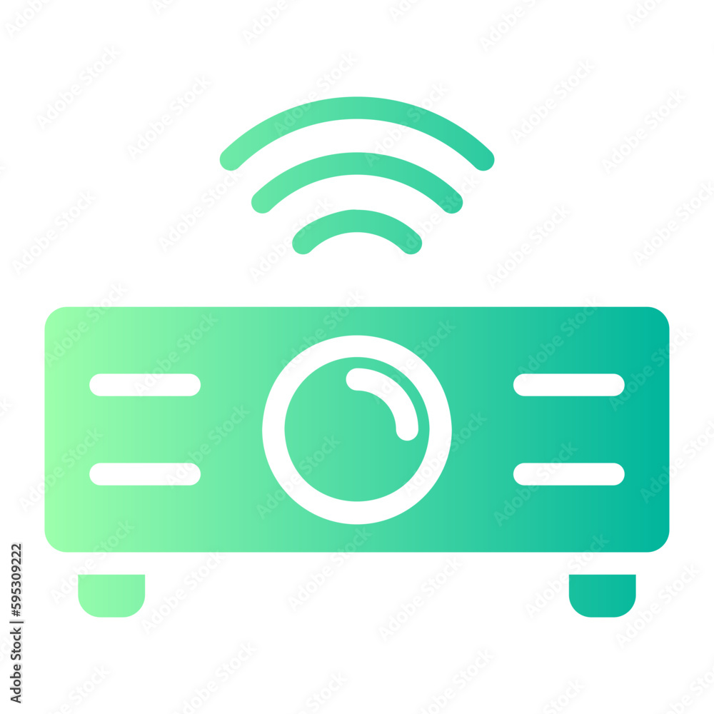 projector gradient icon