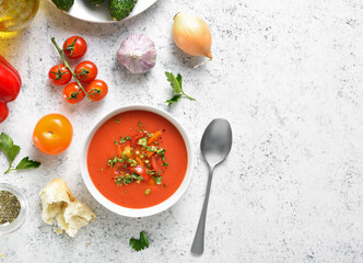 Tomato Gazpacho soup