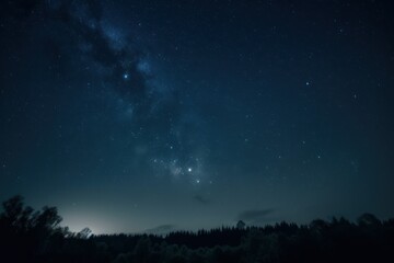 night sky with stars