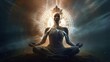 © Albert - Spiritual awakening and meditation for enlightenment in the Lotus Position