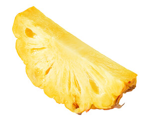 Wall Mural - pineapple isolated on white background, full depth of field