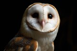 Fototapeta Zwierzęta - barn owl with eyes
