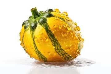 Sticker - pumpkin in water