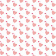 © Weekipink - Cartoon heart pink and sky blue pattern background. Seamless pattern. Invitation Template Background Design