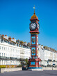 Victorian Clock tower on Weymoth seafont.