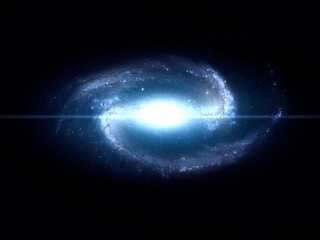 Wall Mural - science fiction wallpaper. beauty of deep space. colorful graphics for background, like water waves,