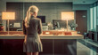 © BPawesome - Receptionist at Work in a Corporate Environment, Efficient and Professional, Generative AI