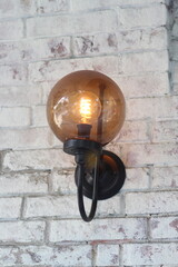 lightbulb on the wall