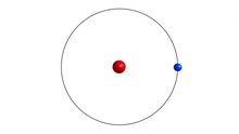 3d Render Of Atom Structure Of Hydrogen Isolated Over White Background
Protons Are Represented As Red Spheres, Neutron As Yellow Spheres, Electrons As Blue Spheres
