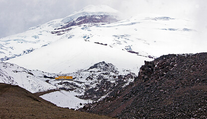 Sticker - View from the top of Cotopaxi Volcano, Ecuador