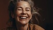 © Neural Pixels - Beautiful middle-aged women smile. Generative AI