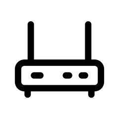 Wall Mural - router icon