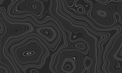 Sticker - Abstract background with stripes or curves. Relief map