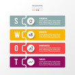© Narin - Infographic template business concept with swot analysis.