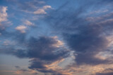 Fototapeta Na sufit - sunset clouds, Majorca, Balearic Islands, Spain